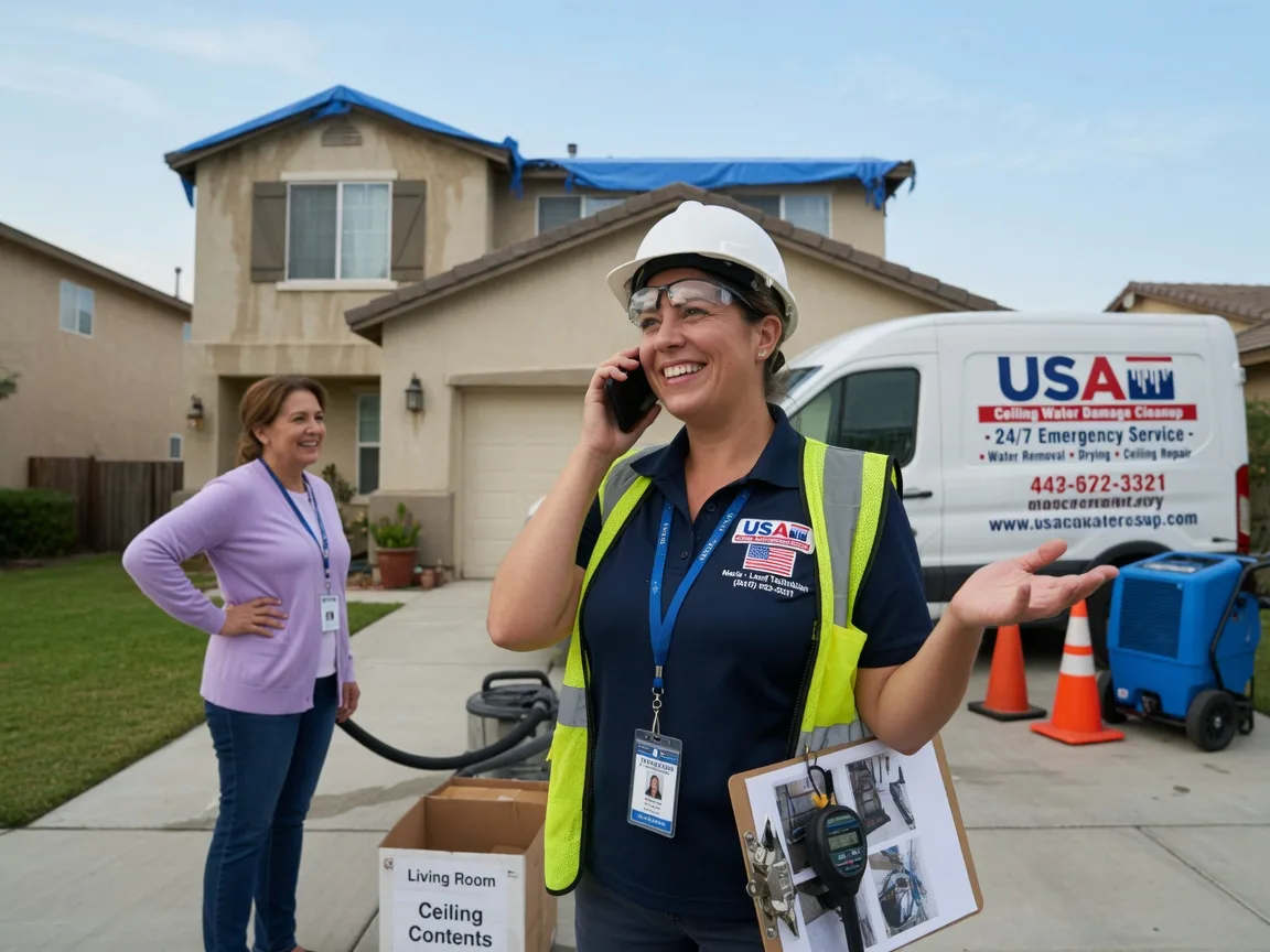Ceiling Water Damage Restoration Pendleton, IN FAQs